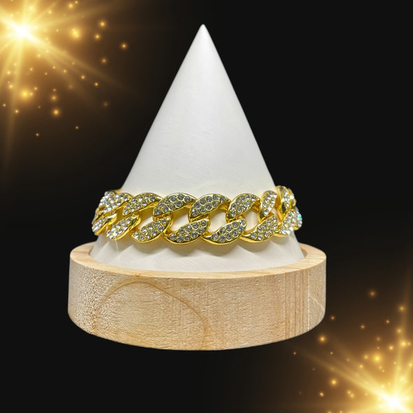 PULSERA CARTIER SHINE - ACERO QUIRÚRGICO DORADO
