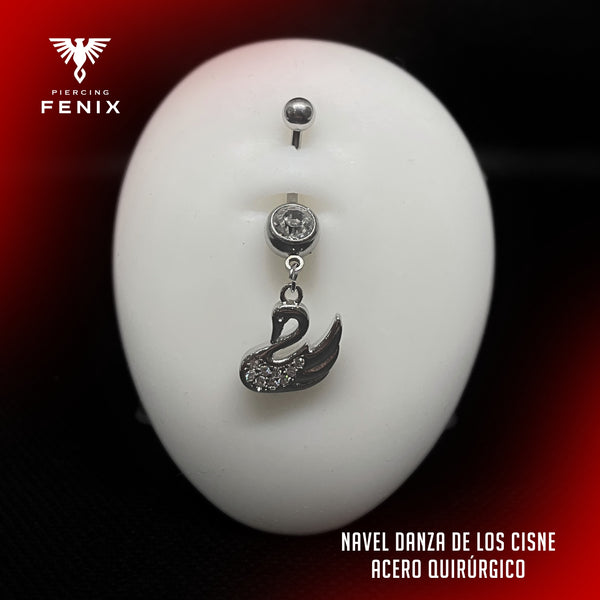 NAVEL CURVO BAILE DE LOS CISNE - ACERO QUIRURGICO